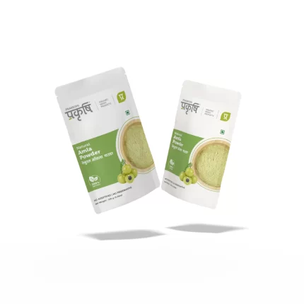 Pure Amla Powder Close-up Packaging