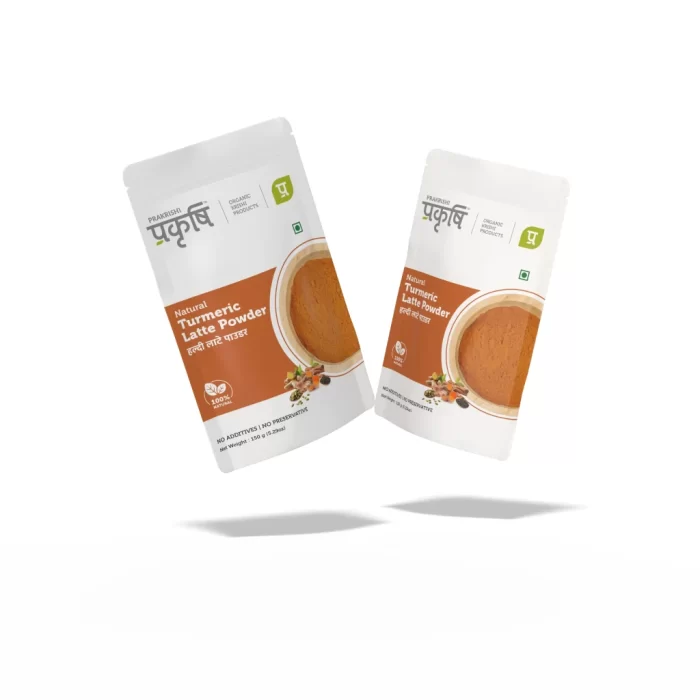 Original Turmeric Latte Powder with natural spices by Prakrishi