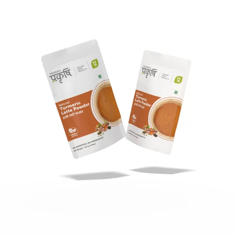 Original Turmeric Latte Powder with natural spices by Prakrishi